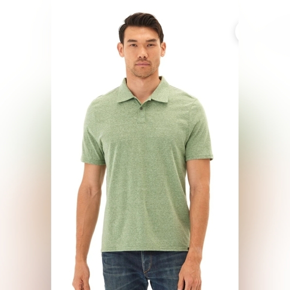 THREADS 4 THOUGHT Baseline 2 Mens Size XL Short Sleeve Polo Shirt Color … - Picture 1 of 12